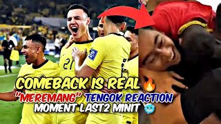 🔥Fans2 quotSEBAKquot Harimau Malaya COMEBACK Score Goal DRAMATIK Malaysia vs Republic of Kyrgyzstan 2023 [upl. by Inah]