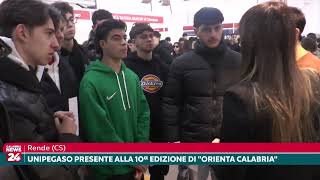 Rende CS Unipegaso presente alla 10ª edizione di quotOrienta Calabriaquot [upl. by Wolf361]