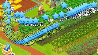 hay day harvesting 4 time amp remove all tree level 156 [upl. by Yebba]