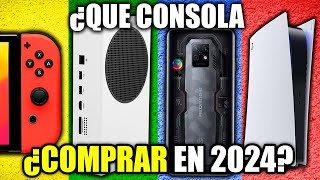 ESTAS SON LAS 5 MEJORES CONSOLAS para Comenzar el 2024  ¿QUE CONSOLA COMPRAR [upl. by Monson839]