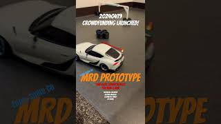 MRD Prototype 2WD Drift conversion kit for MINIZ AWD [upl. by Serena]