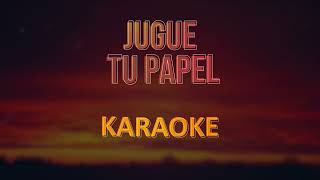 Jugué tu papel SALSA  Brunella PISTA  KARAOKE [upl. by Marlow24]