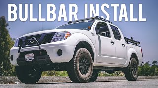 Nissan Frontier Bull Bar Install [upl. by Daryle]