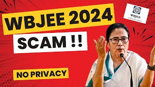 WBJEE 2024 SCAM  No Privacy for Students  Counselling Registration [upl. by Ranger]