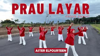 SENAM quotPRAU LAYARquot  Aster Elfourteen  2024  Choreo by Ery Lukman [upl. by Udella]