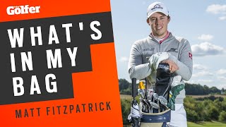 Matt Fitzpatrick Whats in my golf bag  A deep dive into his new driver and more [upl. by Rosaleen]