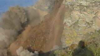 CLIFF COLLAPSE Dramatic coastal erosion in Cornwall [upl. by Neruat446]