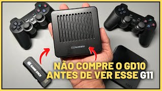 GAME BOX G11  Análise TOP e comparação com o GAME STICK 4K GD10 3D  CONSOLE GAMEBOX G11 [upl. by Ahsiener]