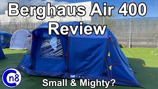 Berghaus Air 400 Nightfall Tent  Small amp Mighty [upl. by Suirtemid]