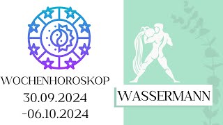 ♒ Wochenhoroskop  Wassermann  3009061024  KW 402024 [upl. by Merari]