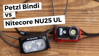 Petzl Bindi vs Nitecore NU25 UL [upl. by Kincaid]