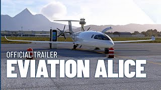 LivToAir  Eviation Alice Full Electric  Microsoft Flight Simulator Official Trailer [upl. by Adierf]