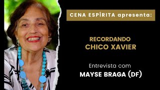 CENA ESPÍRITA entrevista Mayse Braga [upl. by Nertie]