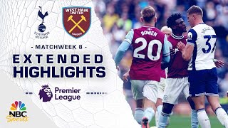 Tottenham Hotspur v West Ham United  PREMIER LEAGUE HIGHLIGHTS  10192024  NBC Sports [upl. by Sawyer403]