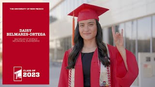 Inspiring UNMGrad Daisy BelmaresOrtega  Class of 2023 [upl. by Jumbala]