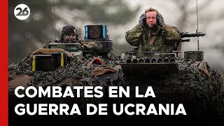 Combates en la guerra de Ucrania [upl. by Yacano]