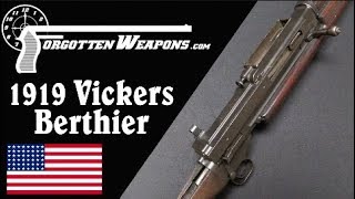 VickersBerthier 1919 US Trials Rifle Second Type [upl. by Enrol]