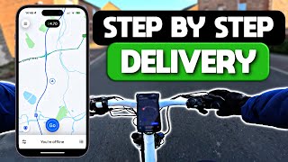 How to deliver Uber Eats STEP BY STEP  Delivery App Tutorial 2023 [upl. by Dyanne]