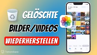 Gelöschte Fotos wiederherstellen auch nach 30 Tagen  OHNE Backup iOS [upl. by Llerahc]