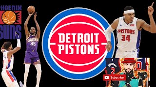 Tobias Harris Returns to Pistons Vs Suns Cade and Ivey star [upl. by Alyhs530]