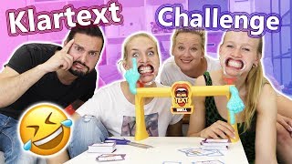 KLARTEXT DUELL Spiel deutsch  EKLIGE SABBER MAULSPERREN CHALLENGE Spiel mit mir VS DIY Inspiration [upl. by Enyaht]