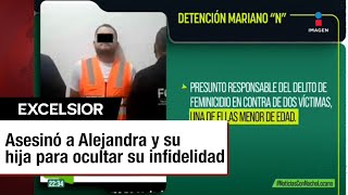 Detienen a presunto asesino de Alejandra y su hija en Colima [upl. by Wilder]