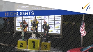 Highlights Gasser wins the Super Series in Big air event at Quebec City FIS Snowboard [upl. by Poliard]