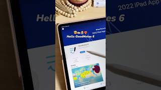 The GoodNotes 6 update is live ❤️‍🔥📔 ipad goodnotes goodnotes6 goodnotes5 studymotivation [upl. by Oeramed]