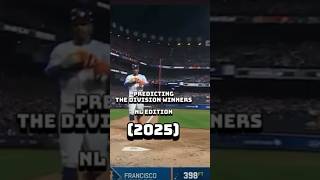 Predicting the division winnersbaseball edit baseballteam predictions [upl. by Nnylanna]