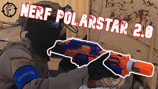 Nerf Polarstar 20 Gameplay  GoAirheads Push Airsoft [upl. by Hibbert]