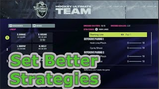 How I set my strategies for better gameplay NHL 24 Hut [upl. by Akirej]