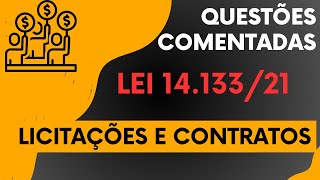 Questões de concurso Licitações e Contratos  1413321 [upl. by Nolahc]