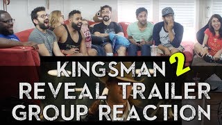 Trailer Tuesday San Diego Comic Con Edition  Kingsman 2 Trailer  Group Reaction [upl. by Yahsan]