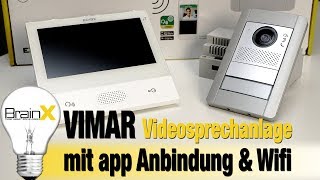 Elvox 2 Draht Videosprechanlage mit Smartphone Anbindung Review Deutsch [upl. by Andrey]