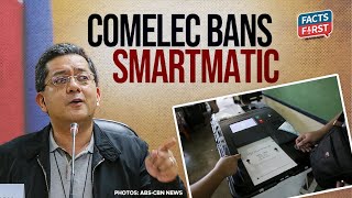 Comelec disqualifies Smartmatic [upl. by Llehcam]