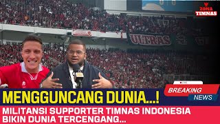 🔥🔥 FANATISME SUPPORTER TIMNAS INDONESIA GUNCANG DUNIA 🔥 JADI PERBINCANGAN MEDIA INTERNASIONAL ✅ [upl. by Ahsekyw]