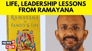 Shantanu Gupta  Author Of The Book Shares Exclusively The Life Lessons Learnt From Ramayana  N18V [upl. by Wenz407]