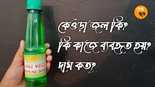 কেওড়া জল কি কি কাজে ব্যবহৃত হয় দাম কত। Kewra Jol kiDam koto keora water price in Bangladesh [upl. by Lindblad380]