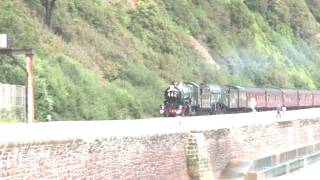 The Mayflower hauled by 5029 Nunney Castle amp 60019 Bittern [upl. by Siddra]