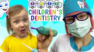 Dentist Song Spanish Version  Canciones Infantiles con Alex y Nastya [upl. by Leler]