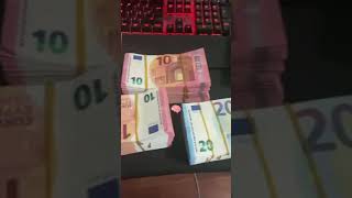 Making 10 Euro 20 Euro Banknotes by my own efforts Do you want like that [upl. by Alecia]