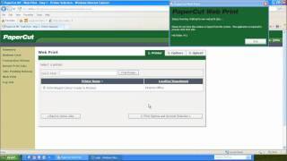 PaperCut Web Print Mobile Printing [upl. by Peoples]