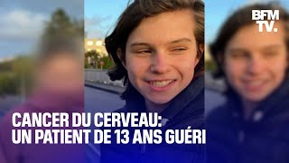 Lucas 13 ans guérit dun cancer du cerveau [upl. by Lorollas289]