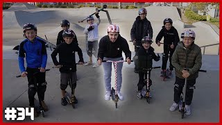 LEREN STUNTSTEPPEN TIJDENS ONZE SD STUNTSTEP LESSEN🛴 [upl. by Aiyekal300]