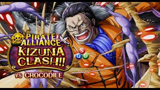 OPTC  ★10 Kizuna Clash vs Crocodile Booster Team [upl. by Nauhs]