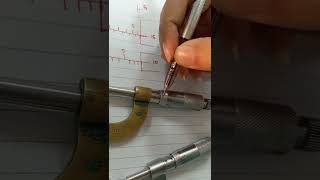 how to read micrometer step by step قراءة الميكروميتر [upl. by Gianni]