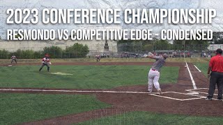 Resmondo vs Competitive Edge  2023 Conference Championships condensed game [upl. by Eynenihc]