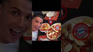 FC Barcelona Players Meals Are Good But Ronaldo Meal☠️🥶shorts viral funny trending fypシ fyp [upl. by Elaweda]