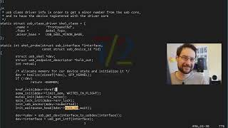Watch Linux kernel developer write a USB driver from scratch in just 3h for Apple Xserve frontpanel [upl. by Aisylla]