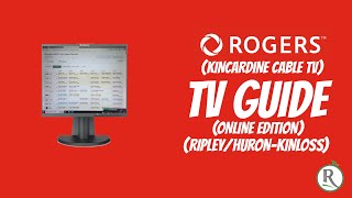 Rogers Cable TV Online TV Guide Walkthrough TV Surfing in RipleyHuronKinloss [upl. by Oag]